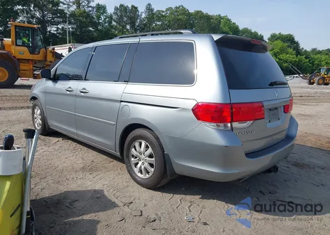2010 Honda Odyssey Ex-L from USA, damaged, VIN 5FNRL3H75AB001438